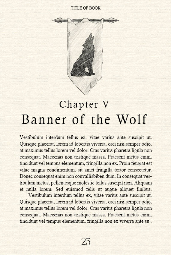 Chapter Art | Stardust Book Services
